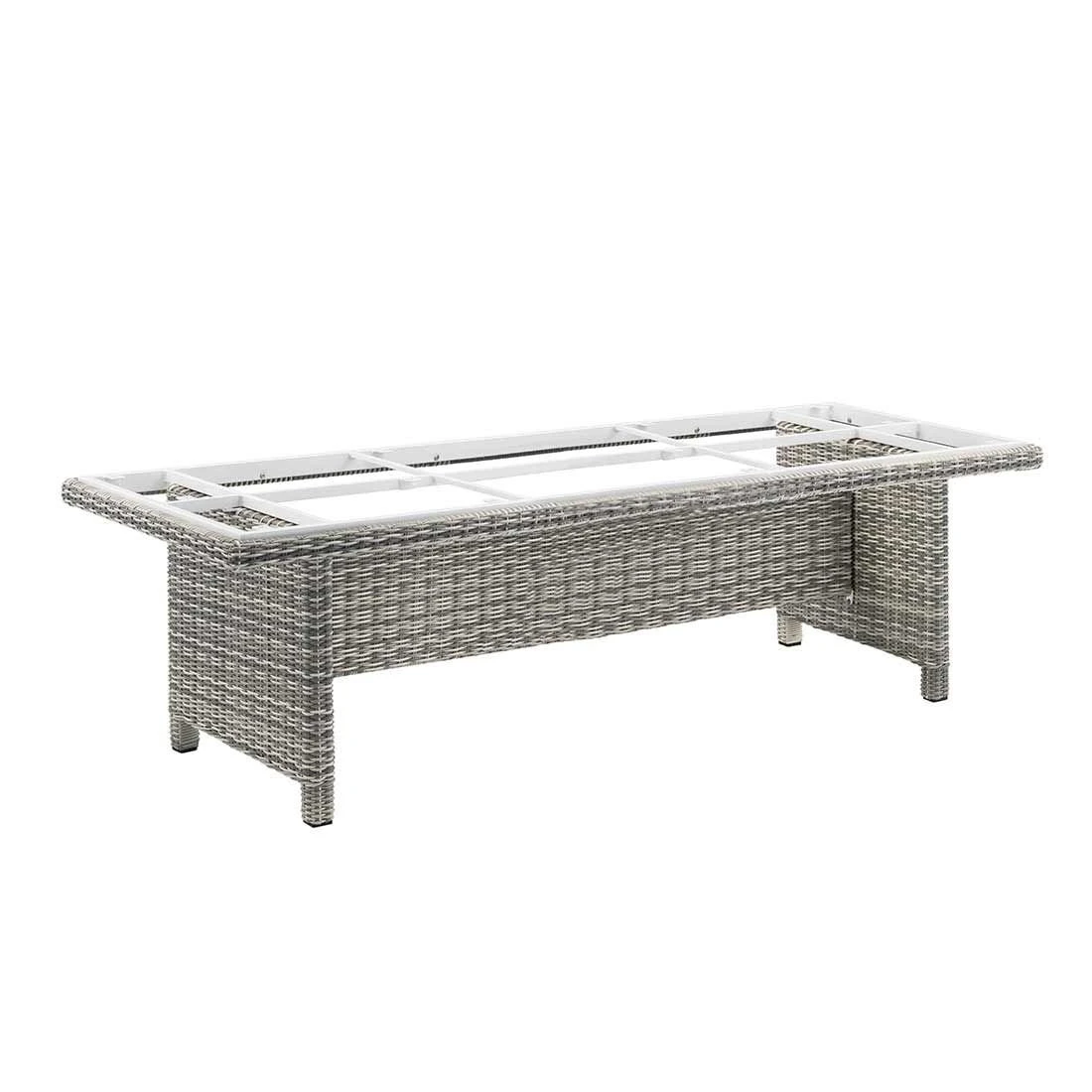 Kettler Palma Modular Gartentisch-Gestell 220x95 cm Geflecht Salt&Pepper Kettler Palma Modular Gartentisch-Gestell 220x95 Cm Geflecht Salt&Pepper -Kettler 1005238 1
