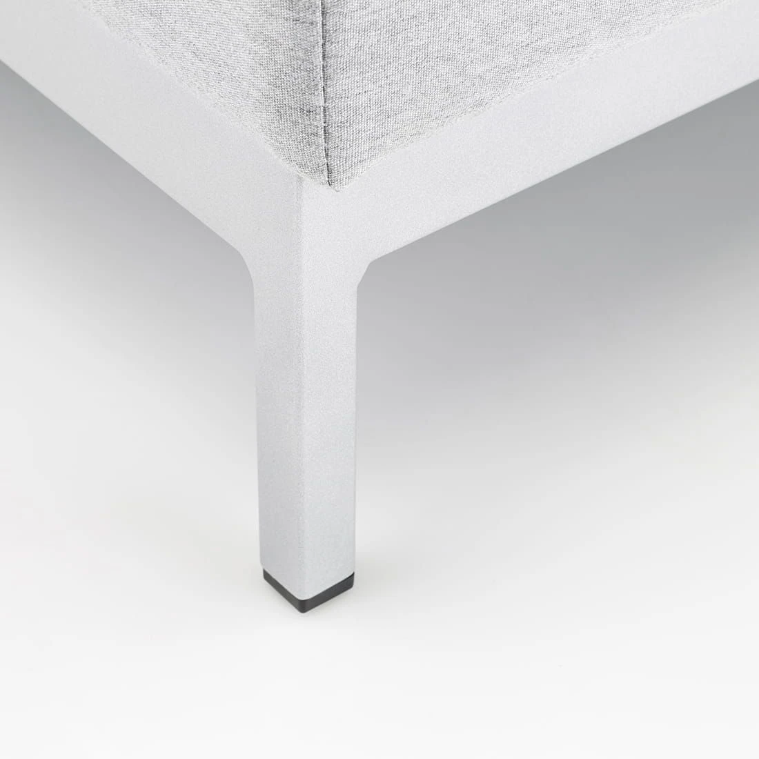 Kettler Ego Modular Gartensofa + Loungetisch Ø92cm Sunbrella Silber/Hellgrau Meliert Kettler Ego Modular Gartensofa + Loungetisch Ø92cm Sunbrella Silber/Hellgrau Meliert -Kettler 1106581 10