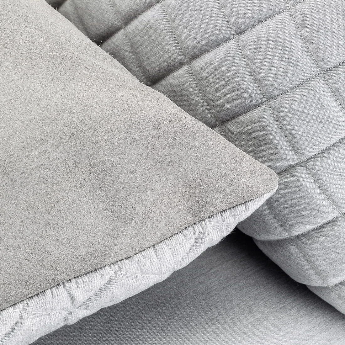 Kettler Ego Modular Gartensofa + Loungetisch Ø92cm Sunbrella Silber/Hellgrau Meliert Kettler Ego Modular Gartensofa + Loungetisch Ø92cm Sunbrella Silber/Hellgrau Meliert -Kettler 1106581 13