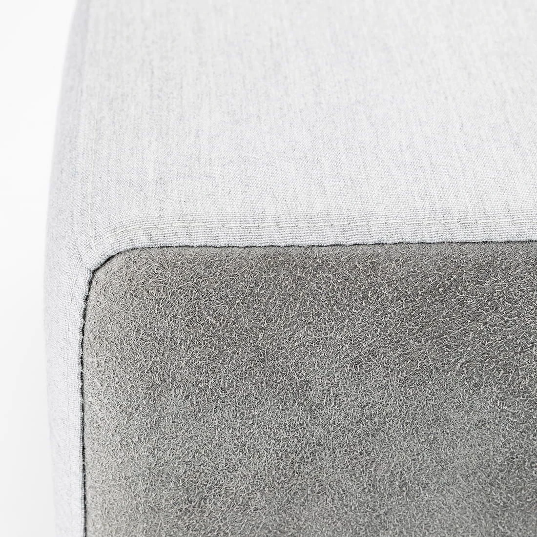 Kettler Ego Modular Gartensofa + Loungetisch Ø92cm Sunbrella Silber/Hellgrau Meliert Kettler Ego Modular Gartensofa + Loungetisch Ø92cm Sunbrella Silber/Hellgrau Meliert -Kettler 1106581 16