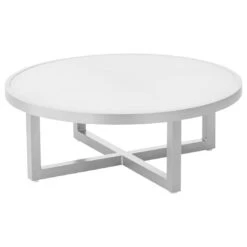 Kettler Ego Modular Gartensofa + Loungetisch Ø92cm Sunbrella Silber/Hellgrau Meliert 8 Kettler Ego Modular Gartensofa + Loungetisch Ø92cm Sunbrella Silber/Hellgrau Meliert -Kettler 1106581 5