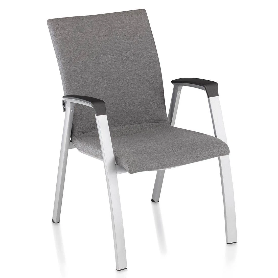 Kettler Forma II Stapelsessel Aluminium/Sunbrella Silber/Flanelle Kettler Forma II Stapelsessel Aluminium/Sunbrella Silber/Flanelle -Kettler 1183482 1