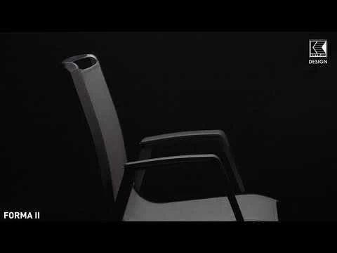 Kettler Forma II Stapelsessel Aluminium/Sunbrella Silber/Flanelle Kettler Forma II Stapelsessel Aluminium/Sunbrella Silber/Flanelle -Kettler 1183482 v 1213