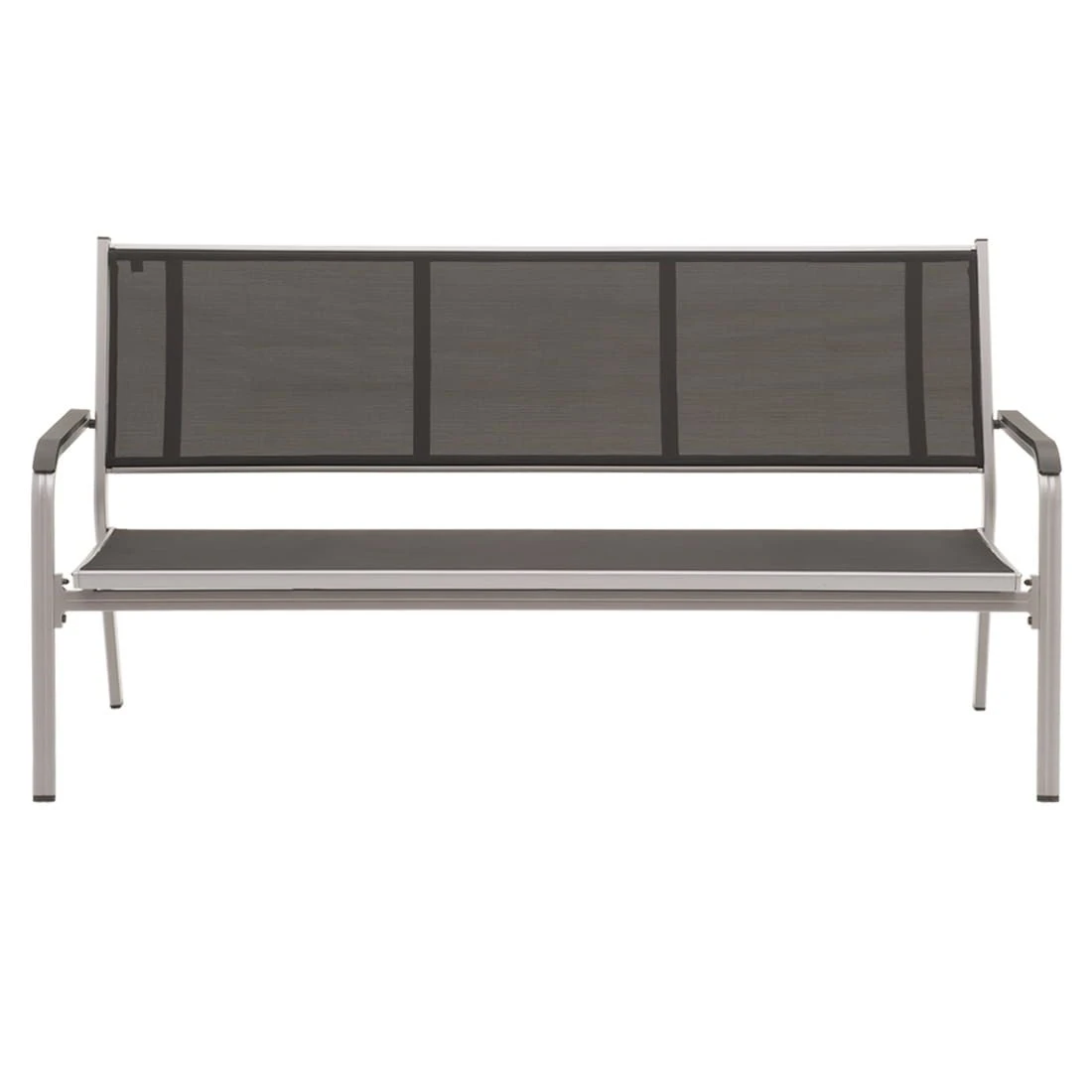 Kettler Basic Plus 3-Sitzerbank Aluminium/Textilene Silber/Anthrazit Kettler Basic Plus 3-Sitzerbank Aluminium/Textilene Silber/Anthrazit -Kettler 1224677 3 1