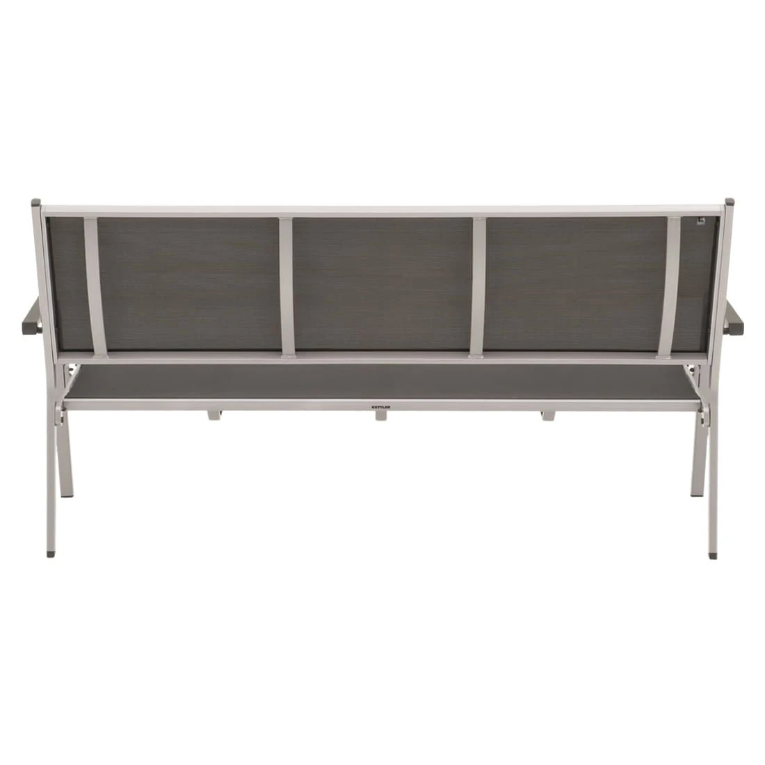 Kettler Basic Plus 3-Sitzerbank Aluminium/Textilene Silber/Anthrazit Kettler Basic Plus 3-Sitzerbank Aluminium/Textilene Silber/Anthrazit -Kettler 1224677 4 1