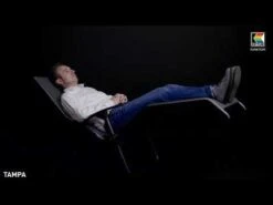 Kettler Tampa Bäderliege Silber/Charcoal