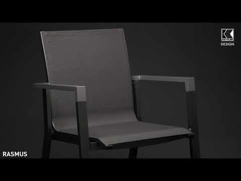 Kettler Rasmus Stapelsessel Aluminium/Outdoorgewebe Anthrazit/Charcoal Kettler Rasmus Stapelsessel Aluminium/Outdoorgewebe Anthrazit/Charcoal -Kettler 1288081 v 1965