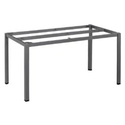 Kettler Cubic Gartentisch-Gestell 140x70cm Aluminium Anthrazit