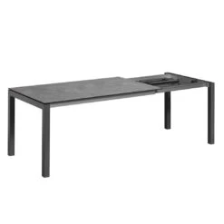 Kettler Cubic Ausziehtisch 150/210x95 Cm Aluminium/HPL Anthrazit 2 Kettler Cubic Ausziehtisch 150/210x95 Cm Aluminium/HPL Anthrazit -Kettler 1292910 2