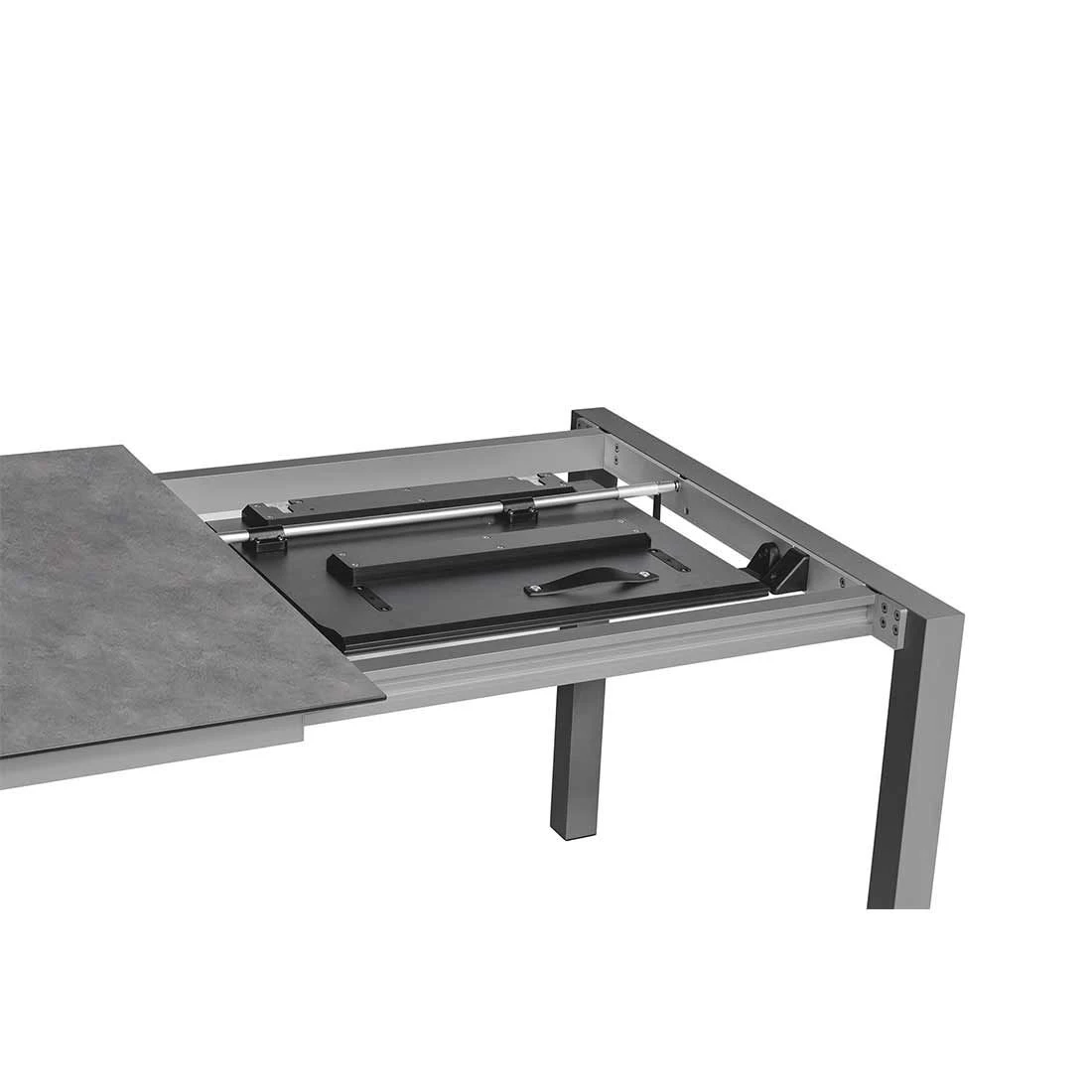 Kettler Cubic Ausziehtisch 150/210x95 cm Aluminium/HPL Anthrazit Kettler Cubic Ausziehtisch 150/210x95 Cm Aluminium/HPL Anthrazit -Kettler 1292910 3