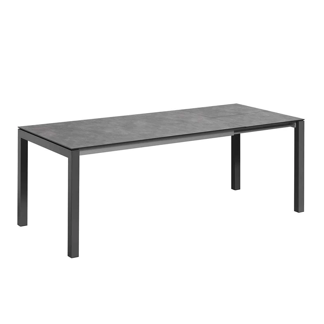 Kettler Cubic Ausziehtisch 150/210x95 cm Aluminium/HPL Anthrazit Kettler Cubic Ausziehtisch 150/210x95 Cm Aluminium/HPL Anthrazit -Kettler 1292910 4