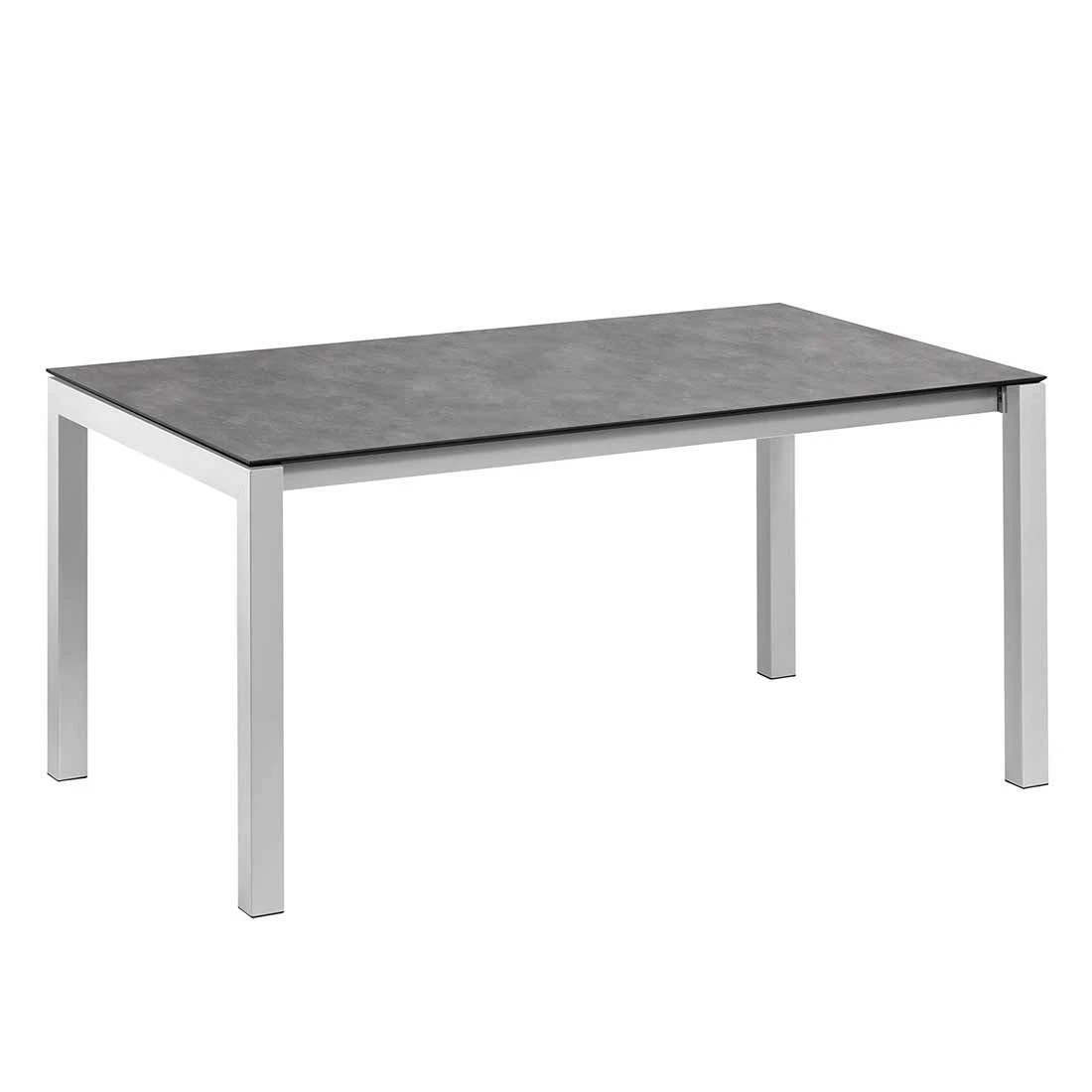 Kettler Cubic Ausziehtisch 160/220/280x95 cm Aluminium/HPL Silber/Anthrazit Kettler Cubic Ausziehtisch 160/220/280x95 Cm Aluminium/HPL Silber/Anthrazit -Kettler 1292921 1