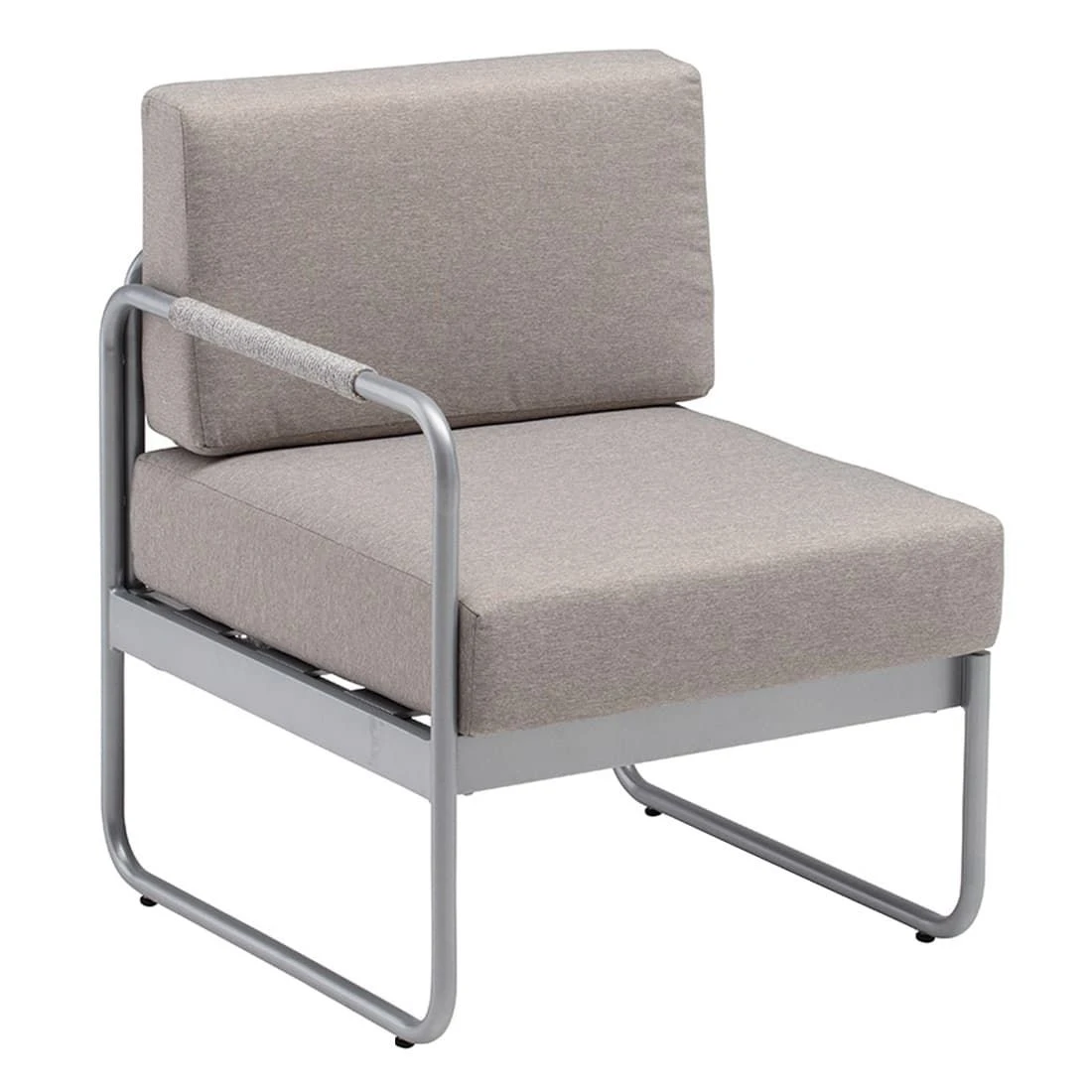 Kettler Endless Summer Endmodul Aluminium/Rope Silber/Hellgrau Kettler Endless Summer Endmodul Aluminium/Rope Silber/Hellgrau -Kettler 1306275 1