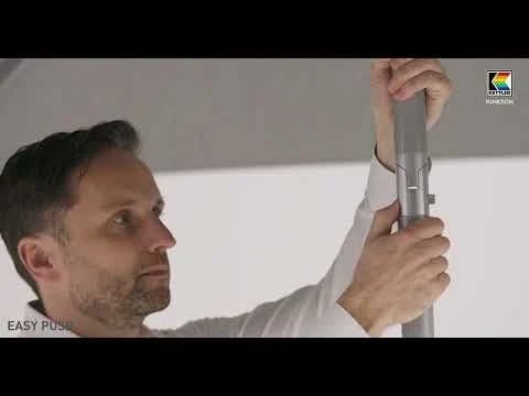 Kettler Easy-Push Stockschirm 210x150cm Aluminium/Polyester Anthrazit/Hellgrau Meliert Kettler Easy-Push Stockschirm 210x150cm Aluminium/Polyester Anthrazit/Hellgrau Meliert -Kettler 1306374 v 2405