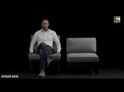 Kettler Ocean Skid Dininglounge 9-tlg. Aluminium/Olefin Anthrazit/Hellgrau 2 Kettler Ocean Skid Dininglounge 9-tlg. Aluminium/Olefin Anthrazit/Hellgrau -Kettler 1309905 v 3172