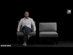 Kettler Ocean Skid Dininglounge 9-tlg. Aluminium/Olefin Anthrazit/Hellgrau Meliert 2 Kettler Ocean Skid Dininglounge 9-tlg. Aluminium/Olefin Anthrazit/Hellgrau Meliert -Kettler 1309916 v 3171