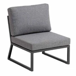 Kettler Ocean Skid City Line Gartensofa Inkl. Beistelltisch Alu/Olefin Anthrazit/Hellgrau Meliert 3 Kettler Ocean Skid City Line Gartensofa Inkl. Beistelltisch Alu/Olefin Anthrazit/Hellgrau Meliert -Kettler 1309927 3