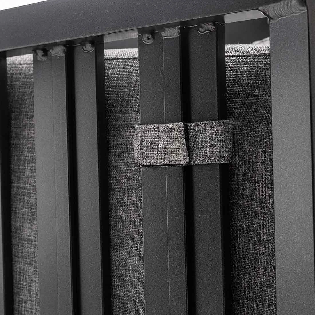 Kettler Ocean Skid City Line Gartensofa inkl. Beistelltisch Alu/Olefin Anthrazit/Hellgrau Meliert Kettler Ocean Skid City Line Gartensofa Inkl. Beistelltisch Alu/Olefin Anthrazit/Hellgrau Meliert -Kettler 1309927 6