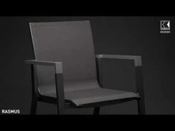 Kettler Rasmus Gartenmöbelset 5-tlg. Anthrazit/Charcoal