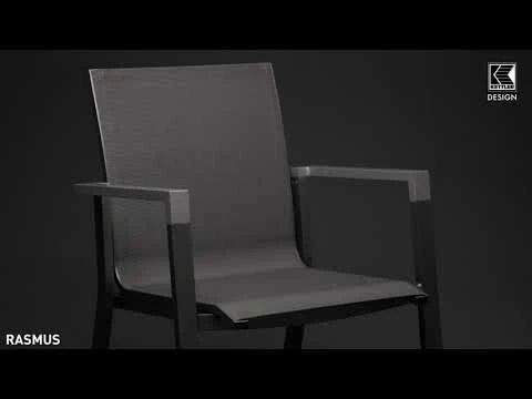 Kettler Rasmus Gartenmöbelset 5-tlg. Anthrazit/Charcoal Kettler Rasmus Gartenmöbelset 5-tlg. Anthrazit/Charcoal -Kettler 1310081 v 1967