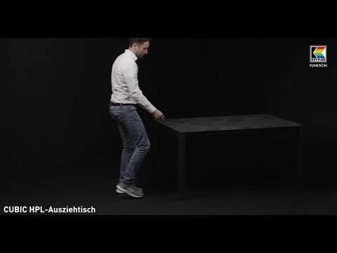 Kettler Cubic Ausziehtisch 150/210x95 cm Aluminium/HPL Anthrazit/Anthrazit Kettler Cubic Ausziehtisch 150/210x95 Cm Aluminium/HPL Anthrazit/Anthrazit -Kettler 1369943 v 2567