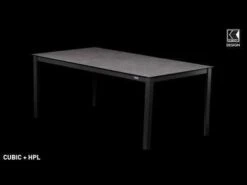 Kettler Gartentisch-Platte 180x95 Cm HPL Kalksandstein