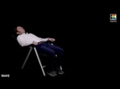 Kettler 2 Kettler Wave Gartenmöbelset 5-tlg. Mit Tisch 160x90cm Silber