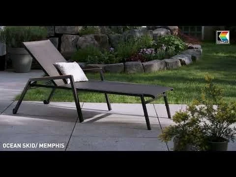 Kettler Ocean Skid Gartenliege Aluminium/Outdoorgewebe Anthrazit/Bronze Kettler Ocean Skid Gartenliege Aluminium/Outdoorgewebe Anthrazit/Bronze -Kettler 1438880 v 3183