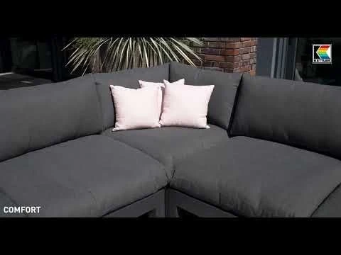 Kettler Comfort Loungesessel Aluminium/Agora Anthrazit Matt/Graphite Kettler Comfort Loungesessel Aluminium/Agora Anthrazit Matt/Graphite -Kettler 1476049 v 3293