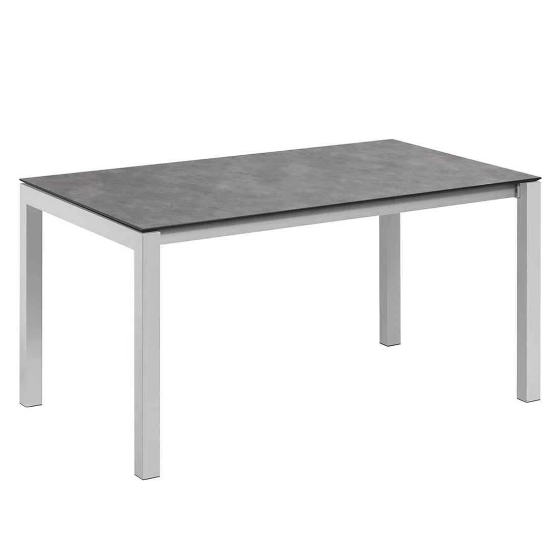 Kettler Cubic Ausziehtisch 150/210x95 cm Aluminium/HPL Anthrazit/Silber Kettler Cubic Ausziehtisch 150/210x95 Cm Aluminium/HPL Anthrazit/Silber -Kettler 711956 1