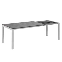Kettler Cubic Ausziehtisch 150/210x95 Cm Aluminium/HPL Anthrazit/Silber 2 Kettler Cubic Ausziehtisch 150/210x95 Cm Aluminium/HPL Anthrazit/Silber -Kettler 711956 2