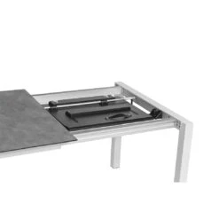 Kettler Cubic Ausziehtisch 150/210x95 Cm Aluminium/HPL Anthrazit/Silber 4 Kettler Cubic Ausziehtisch 150/210x95 Cm Aluminium/HPL Anthrazit/Silber -Kettler 711956 4
