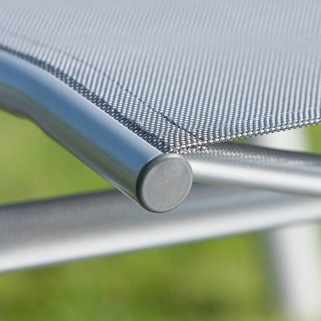 Kettler Cirrus Gartenliege Aluminium/Textilene Silber/Anthrazitgrau Kettler Cirrus Gartenliege Aluminium/Textilene Silber/Anthrazitgrau -Kettler 790760 4