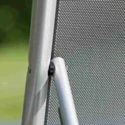 Kettler Cirrus Komfort-Stapelliege Aluminium/Textilene Silber/Anthrazitgrau 8 Kettler Cirrus Komfort-Stapelliege Aluminium/Textilene Silber/Anthrazitgrau -Kettler 790760 8 1