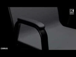 Kettler Cirrus Stapelsessel Aluminium/Textilene Anthrazit/Anthrazit-Grau