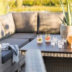 Kettler Palma Modular Eck-/Endmodul Geflecht White Wash/Anthrazit 2 Kettler Palma Modular Eck-/Endmodul Geflecht White Wash/Anthrazit -Kettler 913542 2