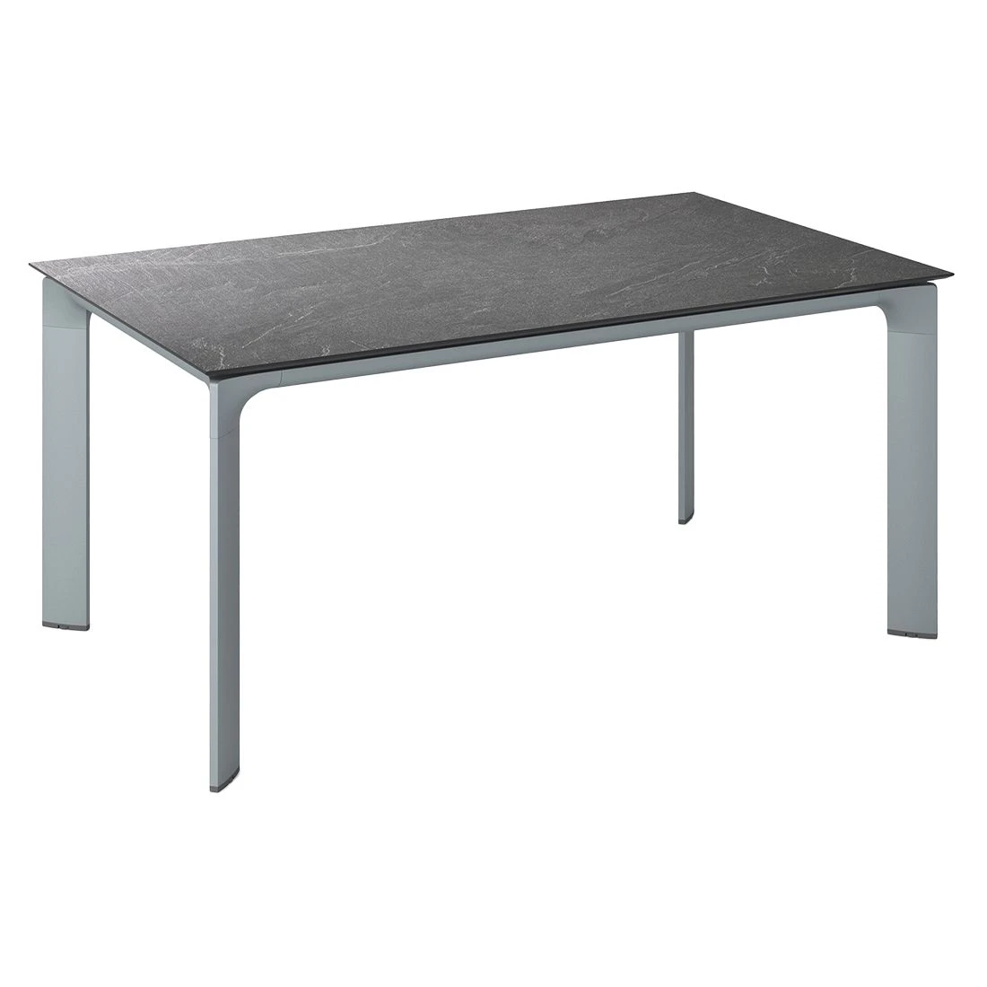 Kettler Diamond Gartentisch 160x95cm Aluminium/HPL Silber/Jura Anthrazit Kettler Diamond Gartentisch 160x95cm Aluminium/HPL Silber/Jura Anthrazit -Kettler diamond gartentisch 160x95cm aluminium hpl 1475334 1