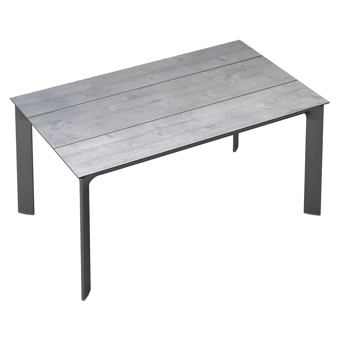 Kettler Diamond Gartentisch 160x95cm Aluminium/HPL Anthrazit/Grau mit Fräsung Kettler Diamond Gartentisch 160x95cm Aluminium/HPL Anthrazit/Grau Mit Fräsung -Kettler diamond gartentisch 160x95cm aluminium hpl 1475477 2