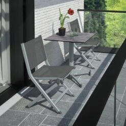 Kettler Basic Plus Gartenmöbel-Set 3-tlg. Tisch 70x70cm Silber/Anthrazit 2 Kettler Basic Plus Gartenmöbel-Set 3-tlg. Tisch 70x70cm Silber/Anthrazit -Kettler kettler basic plus gartenmoebel set 3 tlg tisch 70x70cm 1480273 3