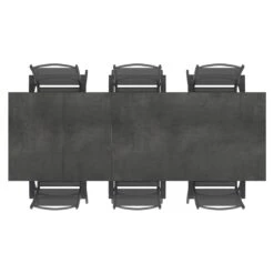 Kettler Basic Plus Gartenmöbel-Set 7-tlg+Tisch 160/267x91 Anthrazit/Zement 5 Kettler Basic Plus Gartenmöbel-Set 7-tlg+Tisch 160/267x91 Anthrazit/Zement -Kettler kettler basic plus gartenmoebel set 7 tlg tisch 160 267x91 1487368 6