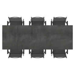 Kettler Basic Plus Gartenmöbel-Set 7-tlg.+Tisch 160/267x91cm Anthrazit/Zement 5 Kettler Basic Plus Gartenmöbel-Set 7-tlg.+Tisch 160/267x91cm Anthrazit/Zement -Kettler kettler basic plus gartenmoebel set 7 tlg tisch 160 267x91cm 1487478 6