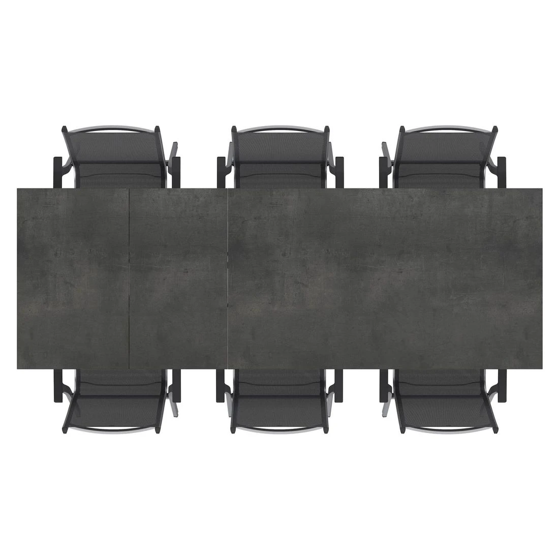 Kettler Basic Plus Gartenmöbel-Set 7-tlg.+Tisch 160/267x91cm Anthrazit/Zement Kettler Basic Plus Gartenmöbel-Set 7-tlg.+Tisch 160/267x91cm Anthrazit/Zement -Kettler kettler basic plus gartenmoebel set 7 tlg tisch 160 267x91cm 1487478 6