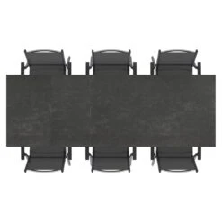 Kettler Basic Plus Gartenmöbel-Set 7-tlg.+Tisch 160/267x91cm Anthrazit/Dark Grey 5 Kettler Basic Plus Gartenmöbel-Set 7-tlg.+Tisch 160/267x91cm Anthrazit/Dark Grey -Kettler kettler basic plus gartenmoebel set 7 tlg tisch 160 267x91cm 1487500 6