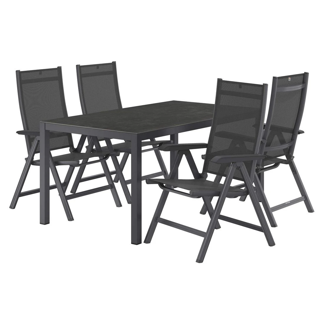 Kettler Basic Plus Gartenmöbelset 5-tlg. mit Tisch160x90cm Anthrazit Kettler Basic Plus Gartenmöbelset 5-tlg. Mit Tisch160x90cm Anthrazit -Kettler kettler basic plus gartenmoebelset 5 tlg mit tisch160x90cm 1426516 2