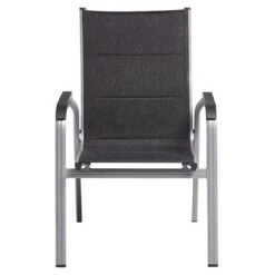 Kettler Basic Plus Pad Stapelsessel Aluminium/Outdoorgewebe Silber/Anthrazit Meliert 3 Kettler Basic Plus Pad Stapelsessel Aluminium/Outdoorgewebe Silber/Anthrazit Meliert -Kettler kettler basic plus pad stapelsessel alu outdoorgewebe 1369305 3