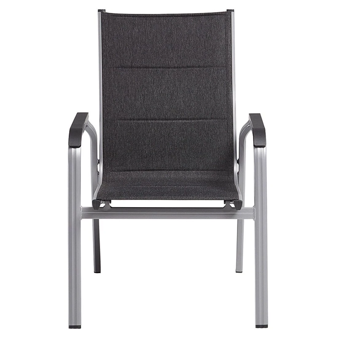 Kettler Basic Plus pad Stapelsessel Aluminium/Outdoorgewebe Silber/Anthrazit Meliert Kettler Basic Plus Pad Stapelsessel Aluminium/Outdoorgewebe Silber/Anthrazit Meliert -Kettler kettler basic plus pad stapelsessel alu outdoorgewebe 1369305 3