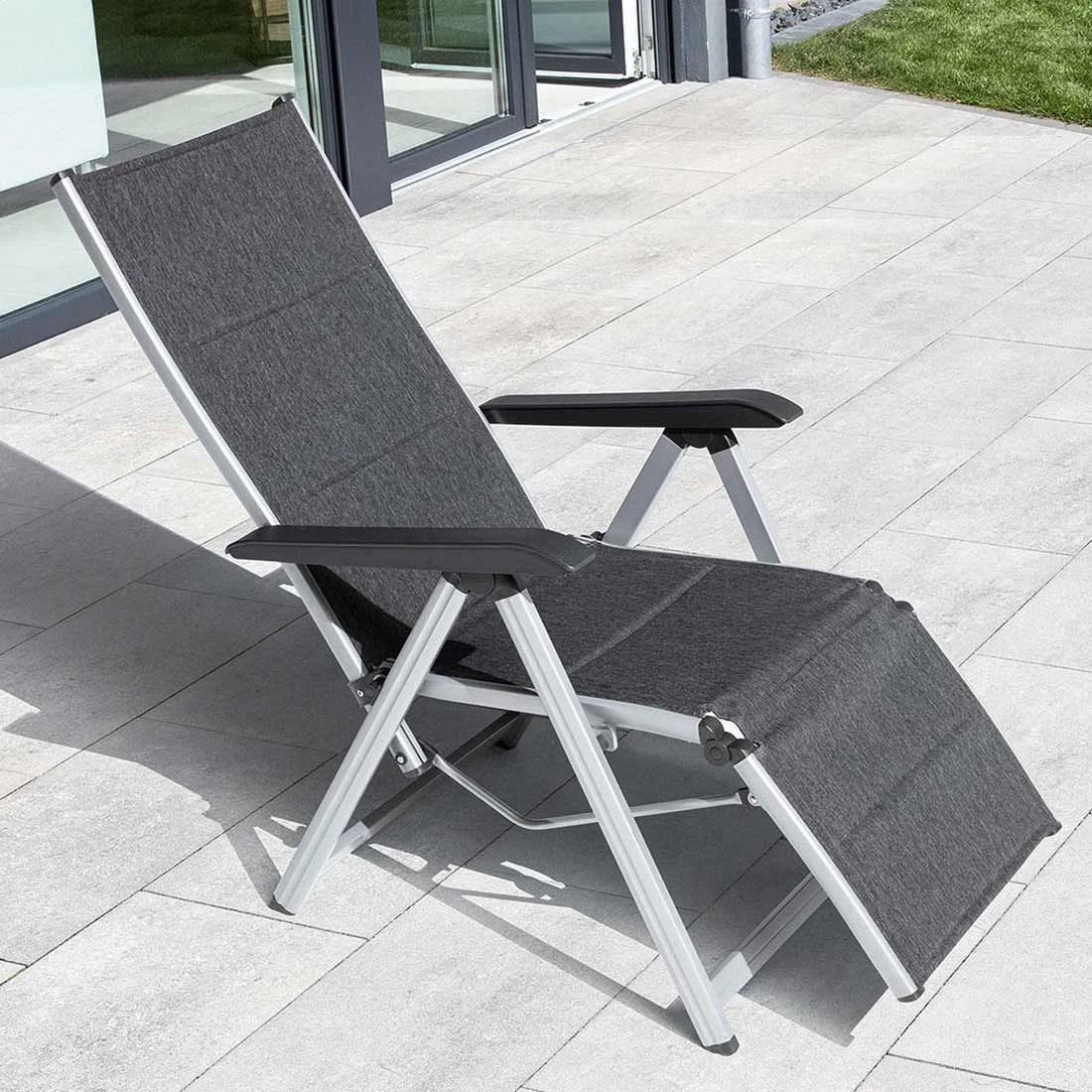 Kettler Basic Plus Relaxliege Aluminium/Outdoorgewebe Silber/Anthrazit Meliert Kettler Basic Plus Relaxliege Aluminium/Outdoorgewebe Silber/Anthrazit Meliert -Kettler kettler basic plus relaxliege aluminium outdoorgewebe 1369294 10