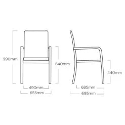 Kettler Basic+Premium Gartenmöbel-Set 5-tlg. Tisch 160x95 Cm Anthrazit/Lakritz -Kettler kettler basic premium gartenmoebel set 5 tlg tisch 160x95 cm 1494375 6