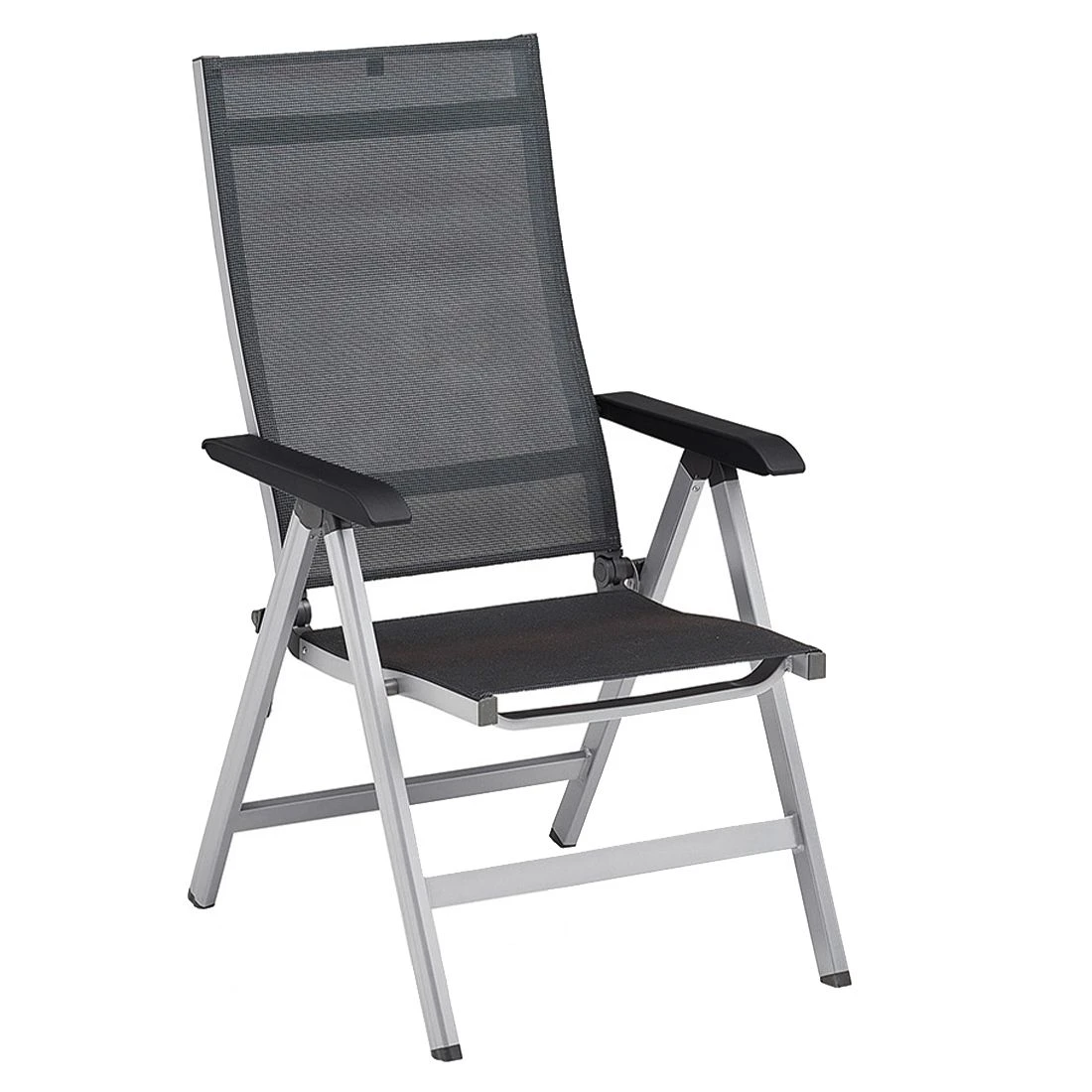 Kettler Basic+ Premium Klappsessel Aluminium/Textilene Silber/Lakritz Kettler Basic+ Premium Klappsessel Aluminium/Textilene Silber/Lakritz -Kettler kettler basic premium klappsessel aluminium textilene 1439309 1