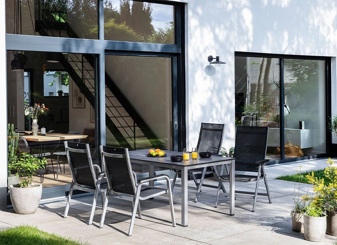 Kettler Basic+ Premium Klappsessel Aluminium/Textilene Silber/Lakritz Kettler Basic+ Premium Klappsessel Aluminium/Textilene Silber/Lakritz -Kettler kettler basic premium klappsessel aluminium textilene 1439309 2